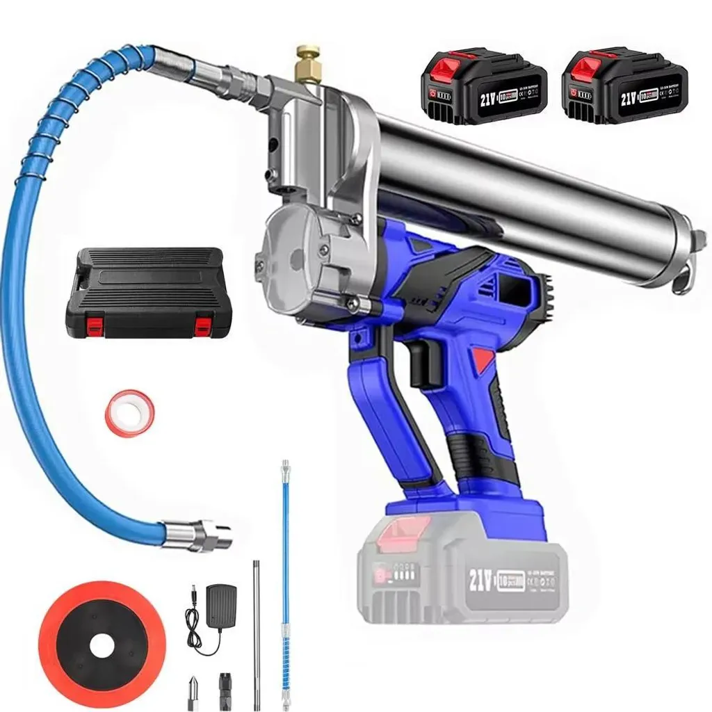 Pistolet graisseur électrique Brushless 12000 PSI - Pack double batterie