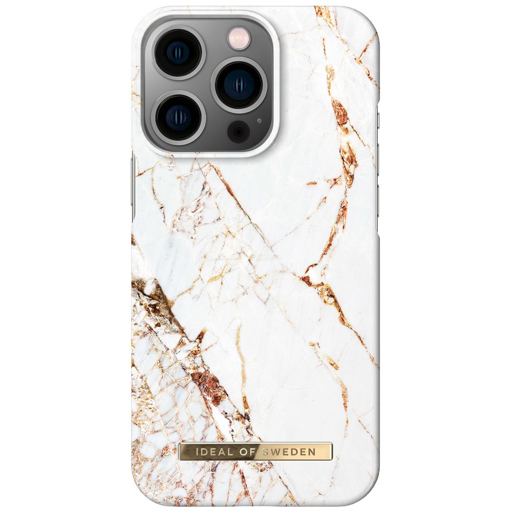 Coque IDeal Of Sweden IPhone 14/13 – Golden Olive Marble Green, Brillante
