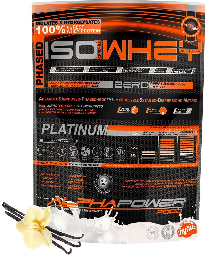 5S CFM ISOWHEY 1 kg CREAMY VANILLA