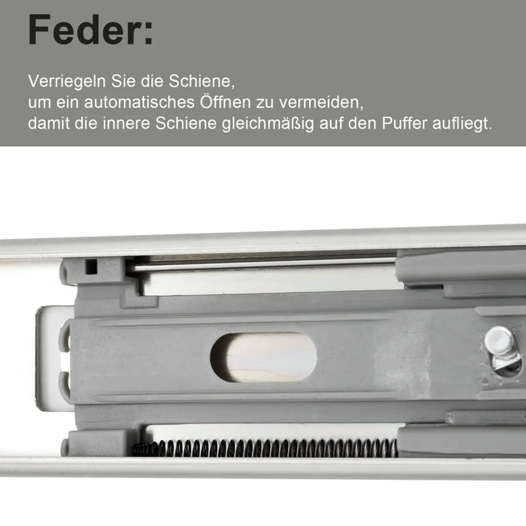 Guide per Cassetti 400mm 4 Coppie | Ferramenta Italiana Alta Qualità - 5