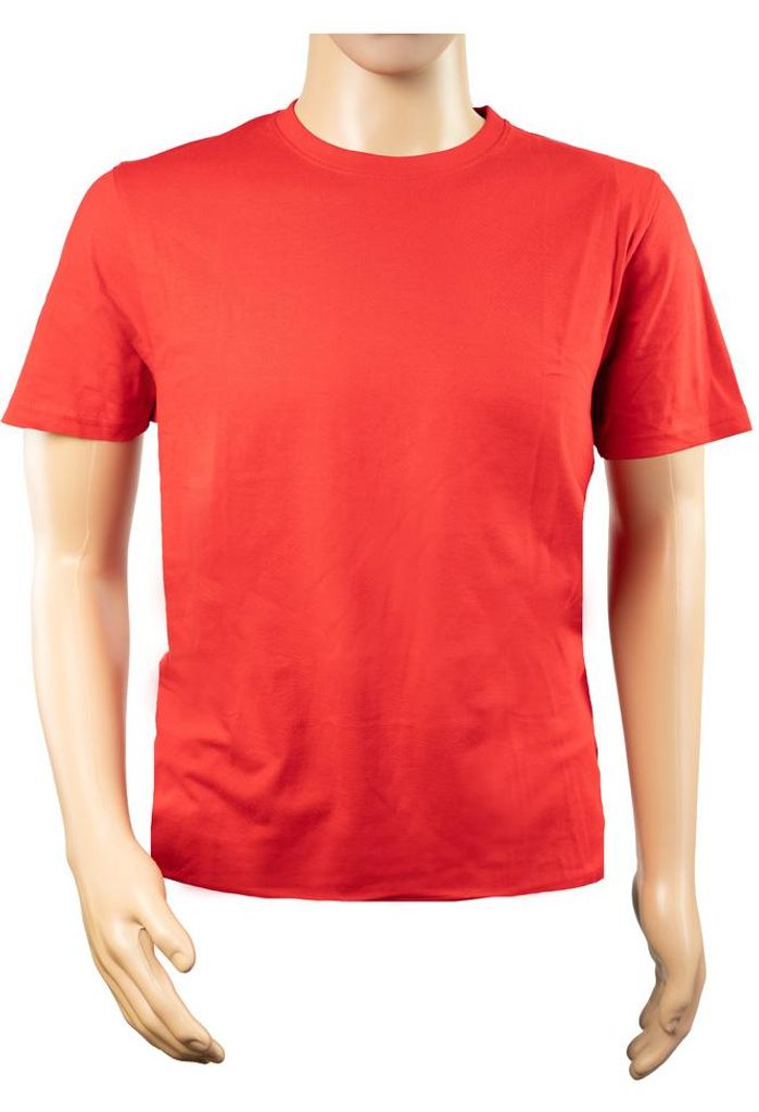 T-Shirt - 100% Baumwolle - 180 gsm - XXL - Rot - fur Herren Produktbild 
