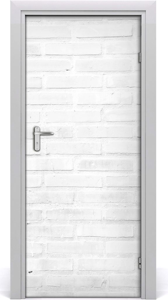 Tulup Türaufkleber 85x205 cm Dekorative Aufkleber Selbstklebend Wasserdichte Tapete Abnehmbar Schlafzimmer Wohnzimmer Wohnkultur - Ziegelwand