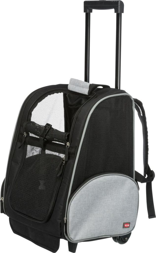 TRIXIE Trolley - schwarz/grau - 32 × 45 × 25 cm
