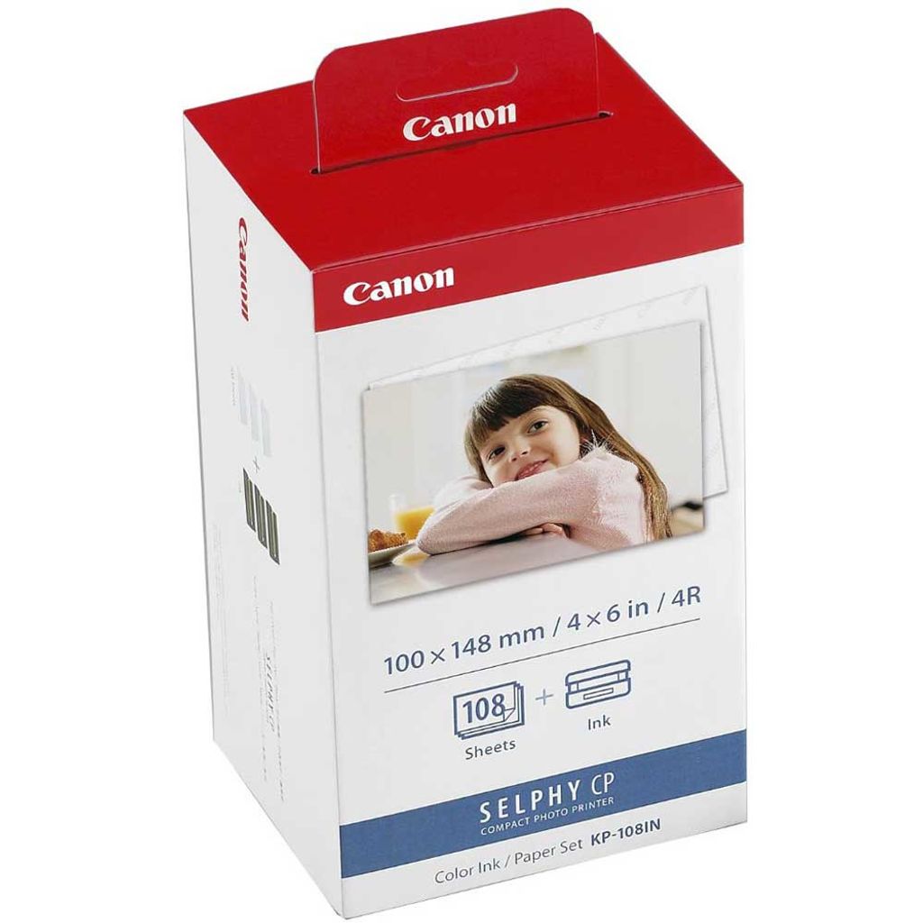 KP-108IN Color Ink Photo Paper for Canon Selphy CP 800 730 740 750 780 770 1200 