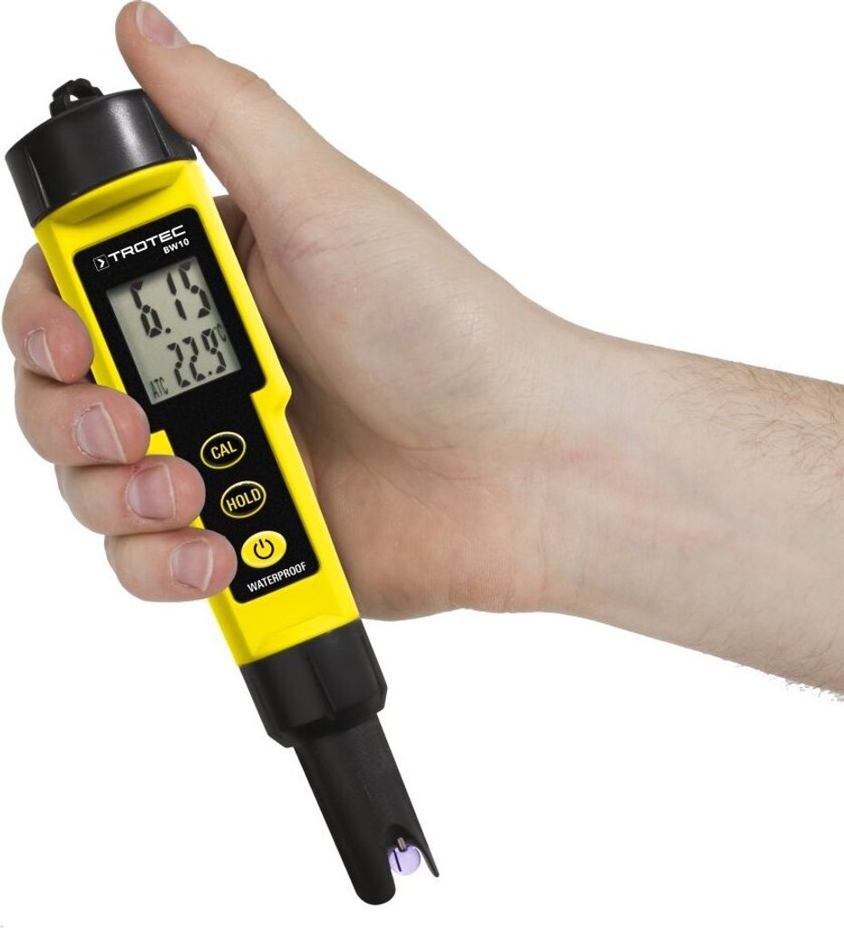 Trotec BW10 Analyse-Messgerät für Flüssigkeiten, PH-Tester, Produktbild 5