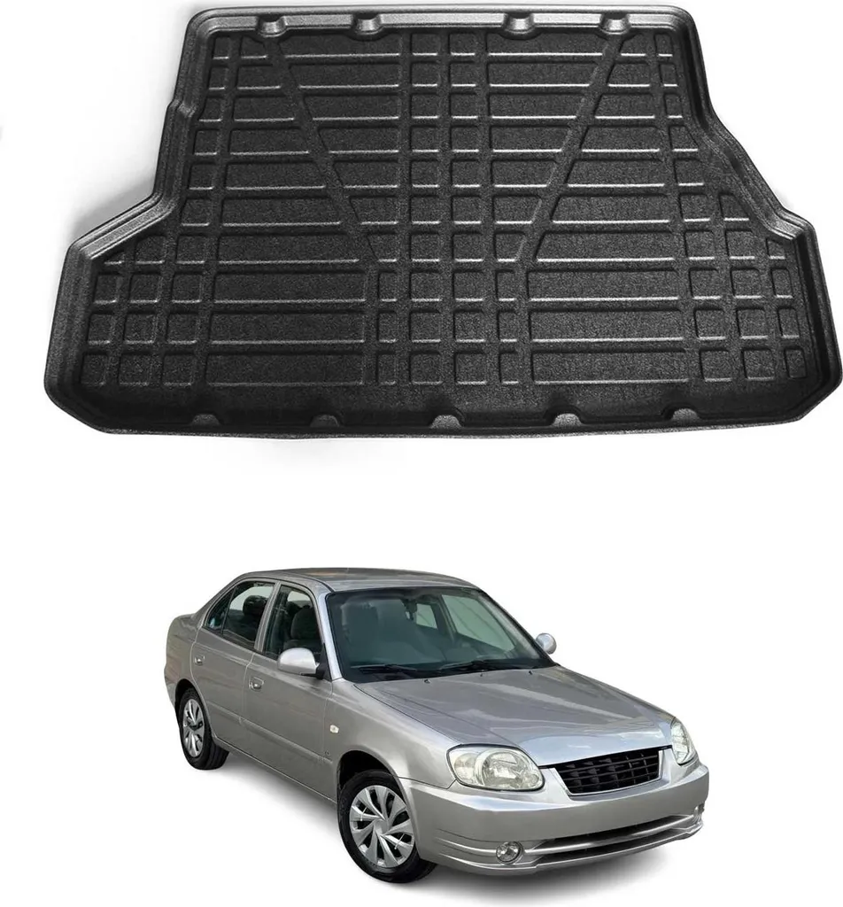 Fodera per bagagliaio per Hyundai Accent 2005-2011 in gomma TPE