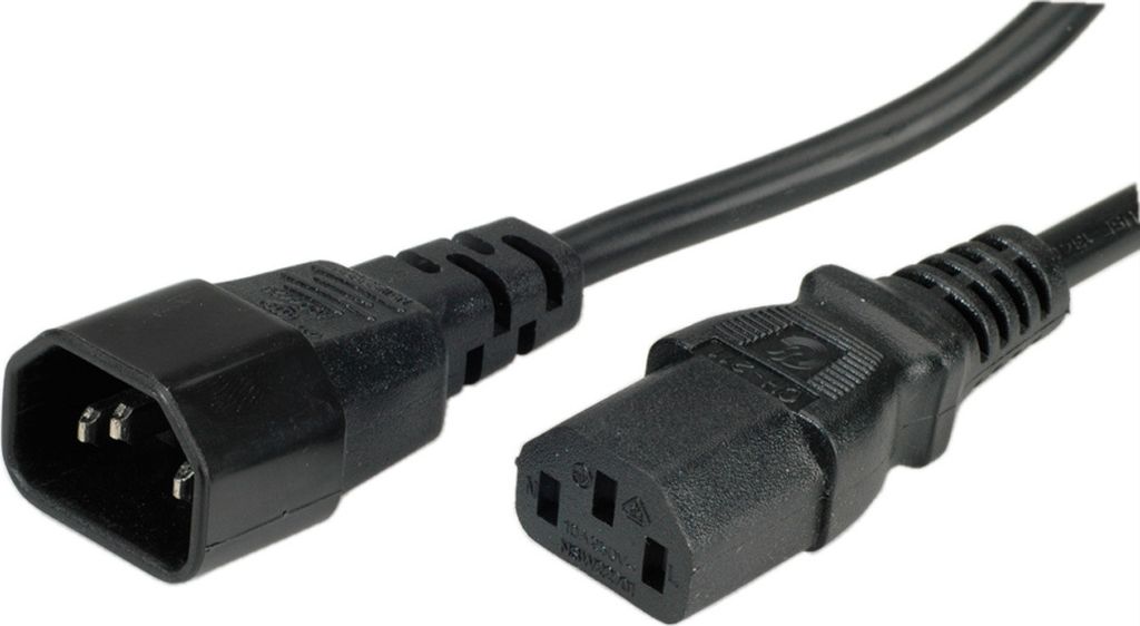 ROLINE Kabel síťový prodlužovací, IEC320 C14 - IEC320 C13, Obrázek produktu 2