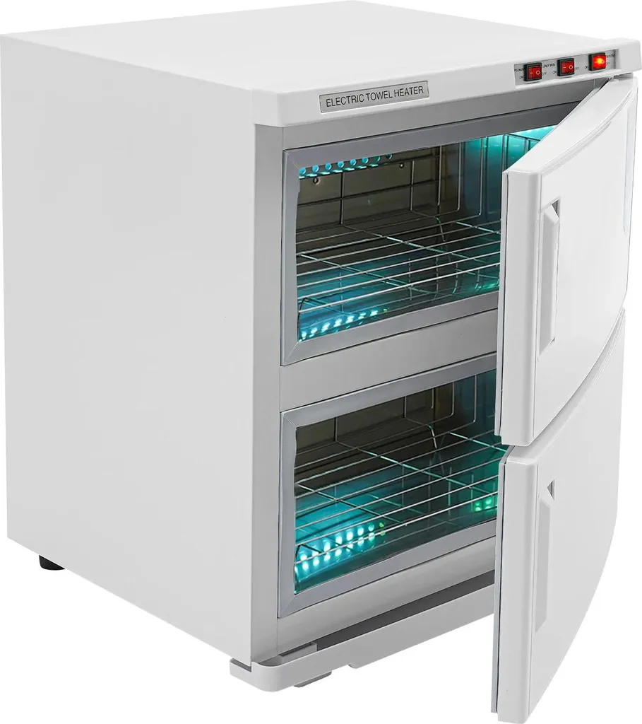 Stérilisateur UV pour Serviettes 412W - Armoire Chauffante 50L 70°C