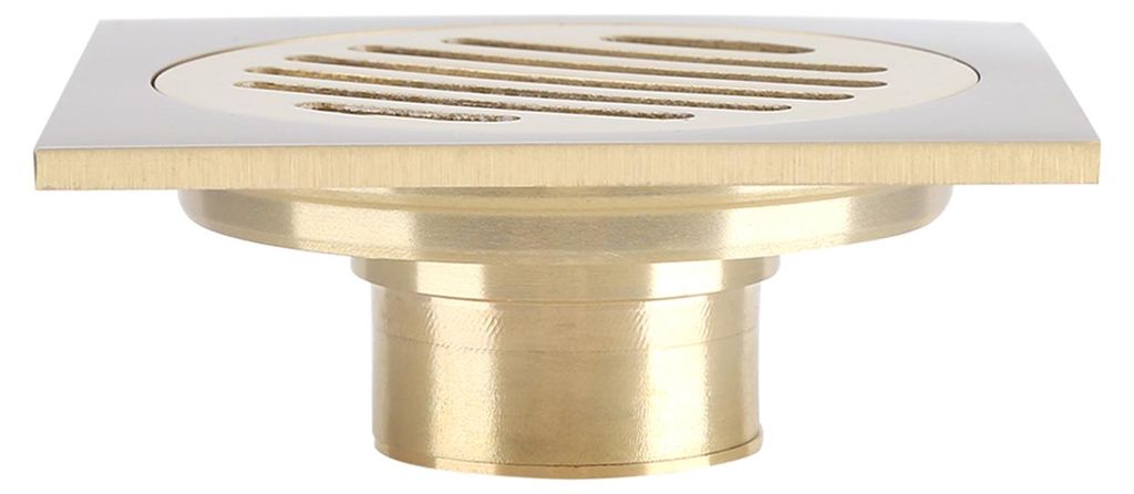 Grille d'évacuation carrée pour salle de bain et douche, en Image du produit 