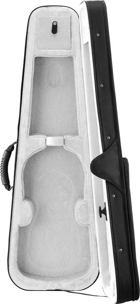 Boîtier de violon 4/4 rigide avec revêtement nylon et double sangle - 11