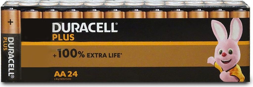 Duracell Plus AA Mignon 1,5V (24 Stk.)