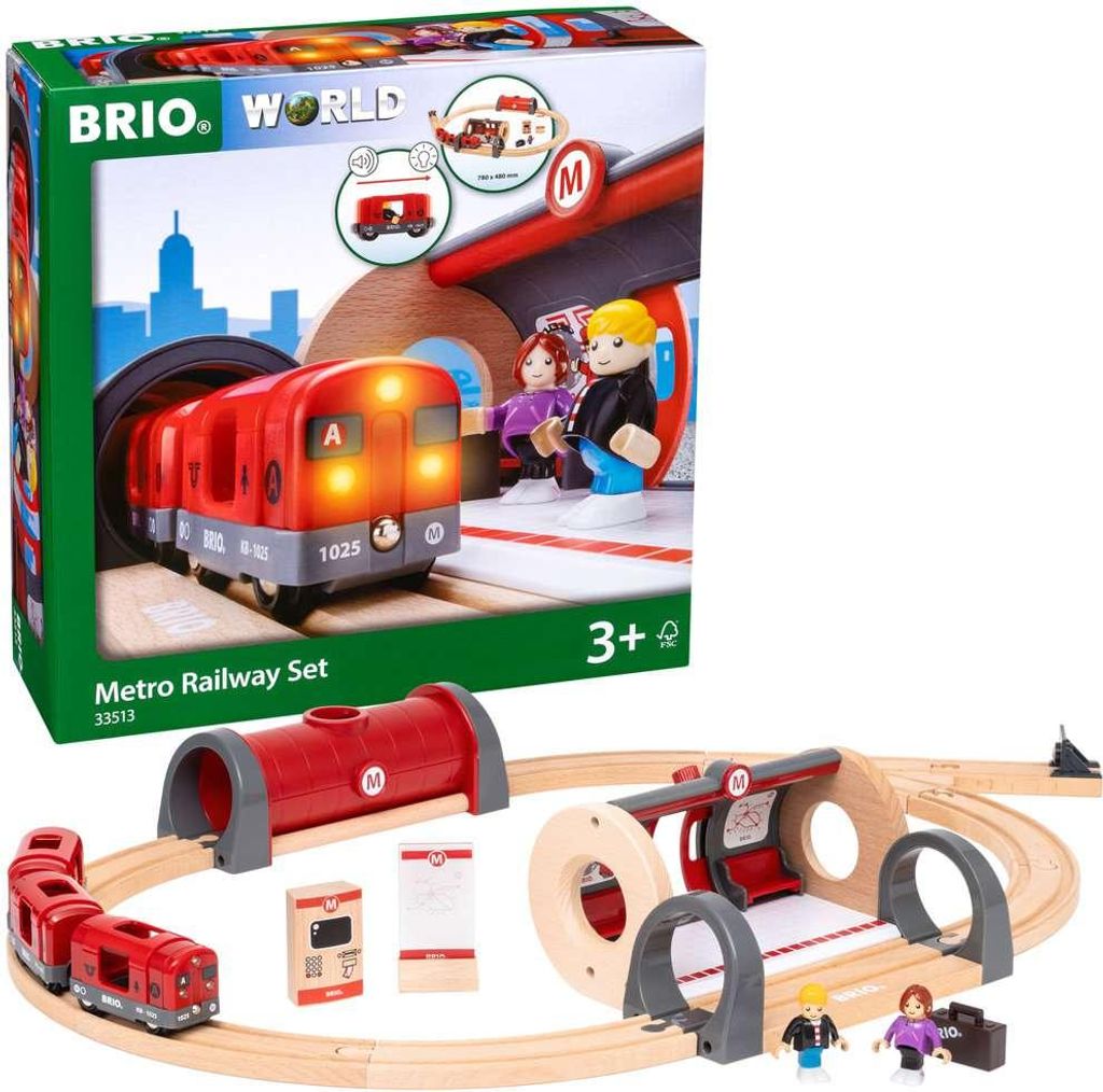 BRIO Brio Metro Bahn Set 0 0 0 Obrázok produktu 
