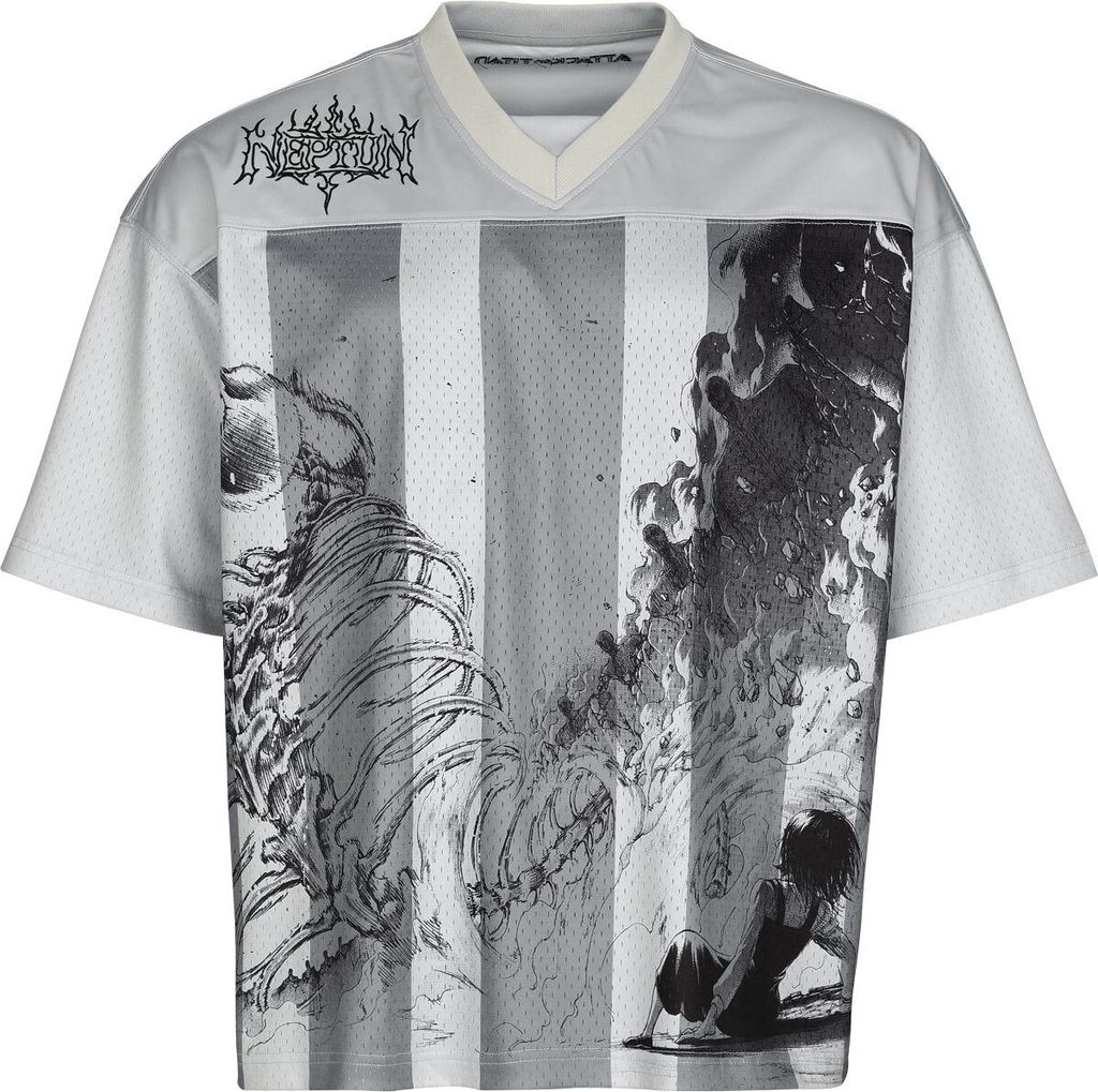 Attack On Titan Oversize T-Shirt Herren Founding Titan multicolor XL
