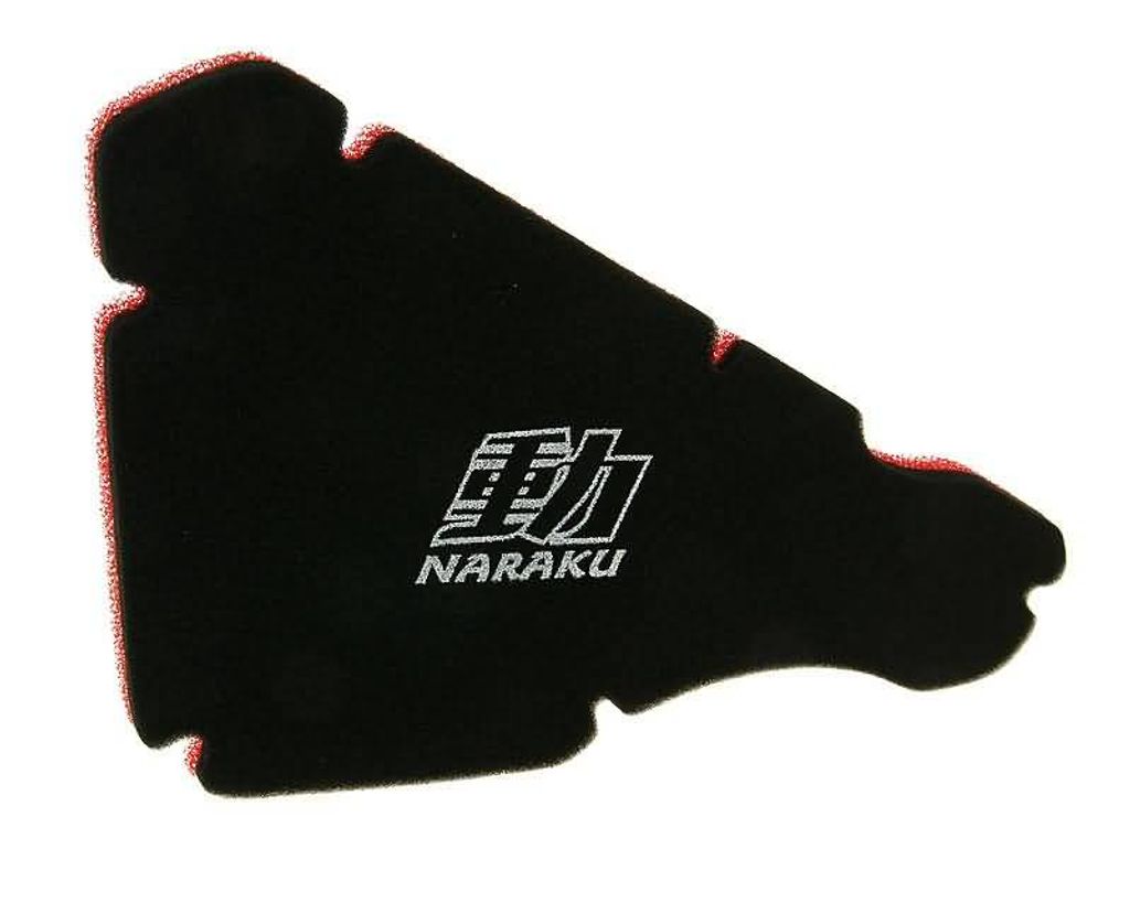 Naraku Luftfiltereinsatz Double Layer kompatibel mit Piaggio (-1998)