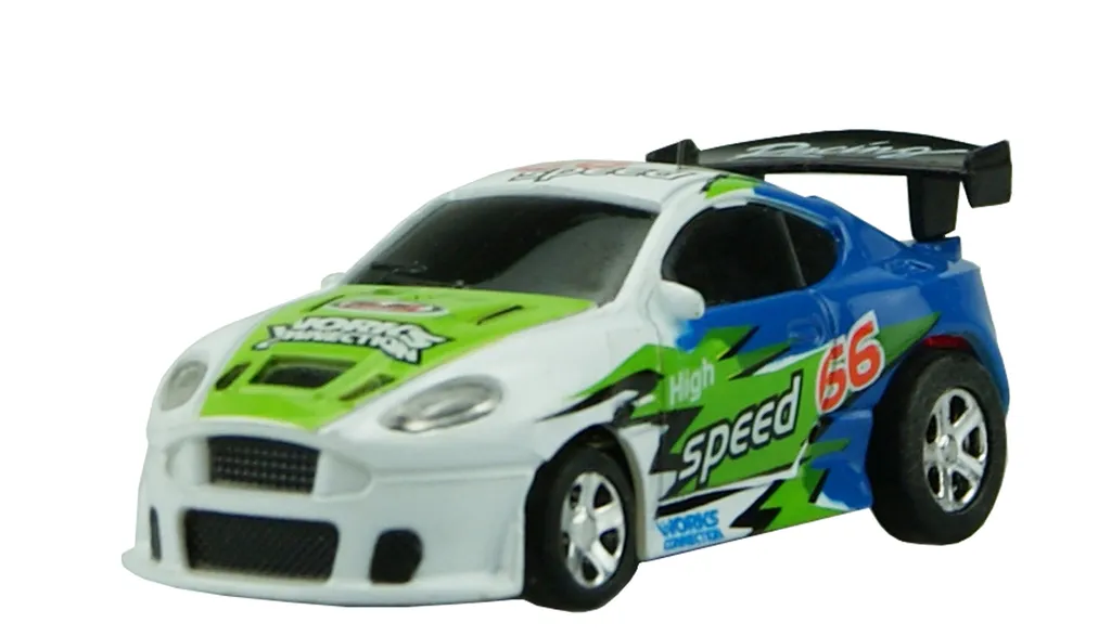 Amewi Mini Racing Car en Dose - Voiture Télécommandée de Course RC