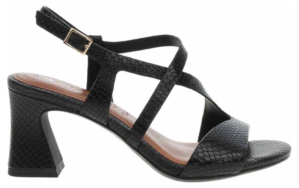 Tamaris Damen Sandalen Schwarz Sommer