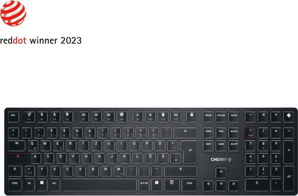Cherry KW X ULP - Tastatur - hintergrundbeleuchtet