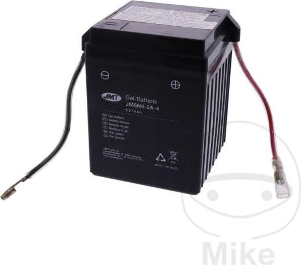 Gel Batterie JMT für Honda Monkey Z 50 J AB02 1979-1985 CB 50 J CB50J 1976-1983