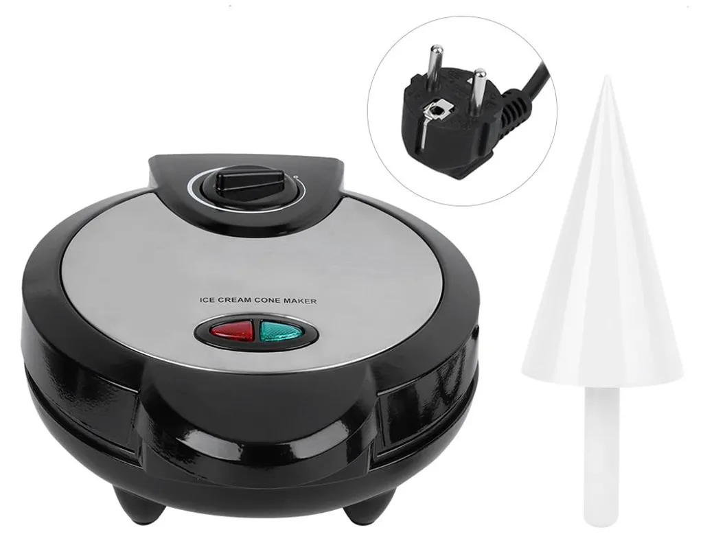 Faites vos cornets de glace frais avec cette machine à gaufres rapide