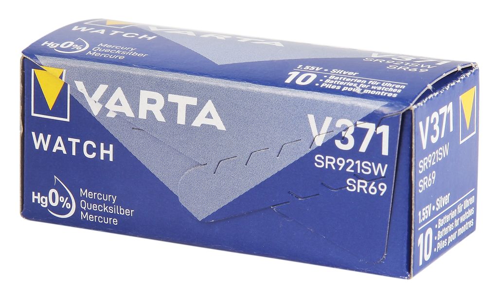 Varta - VA 371 Uhren Batterie SR69 (1 Stück) Produktbild 