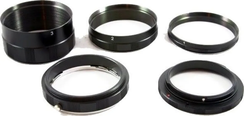 Bagues MAKRO CANON avec contacts électriques - Mise au point précise
