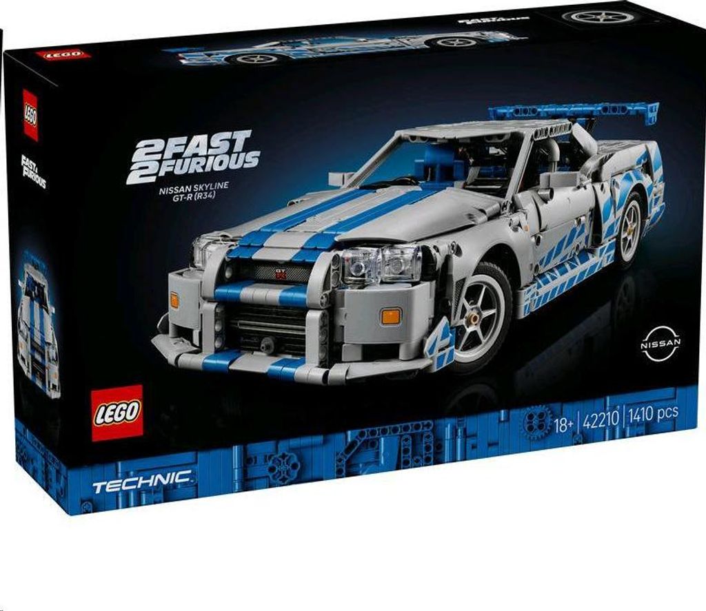 LEGO® Technic 42210 2 Fast 2 Furious Nissan Skyline GT-R Obrázek produktu 