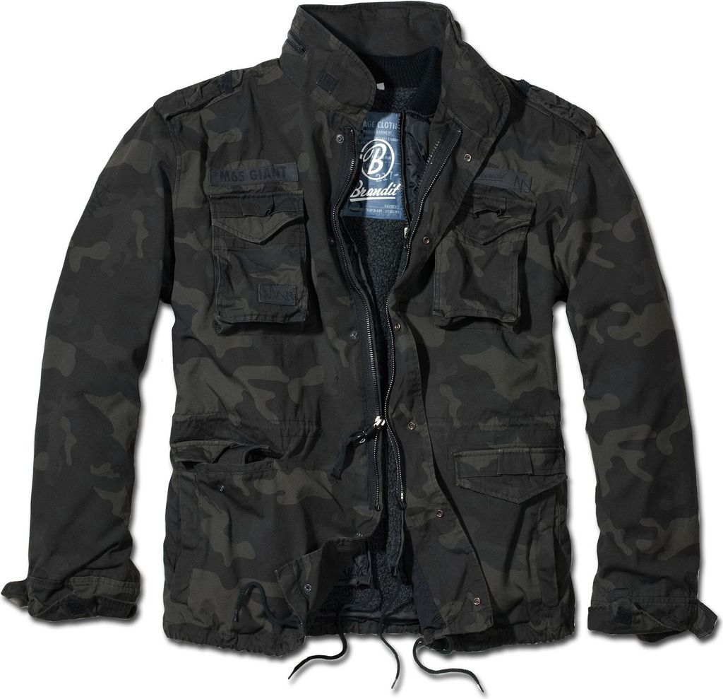 Brandit M65 Giant Jacket darkcamo, XL Image du produit 