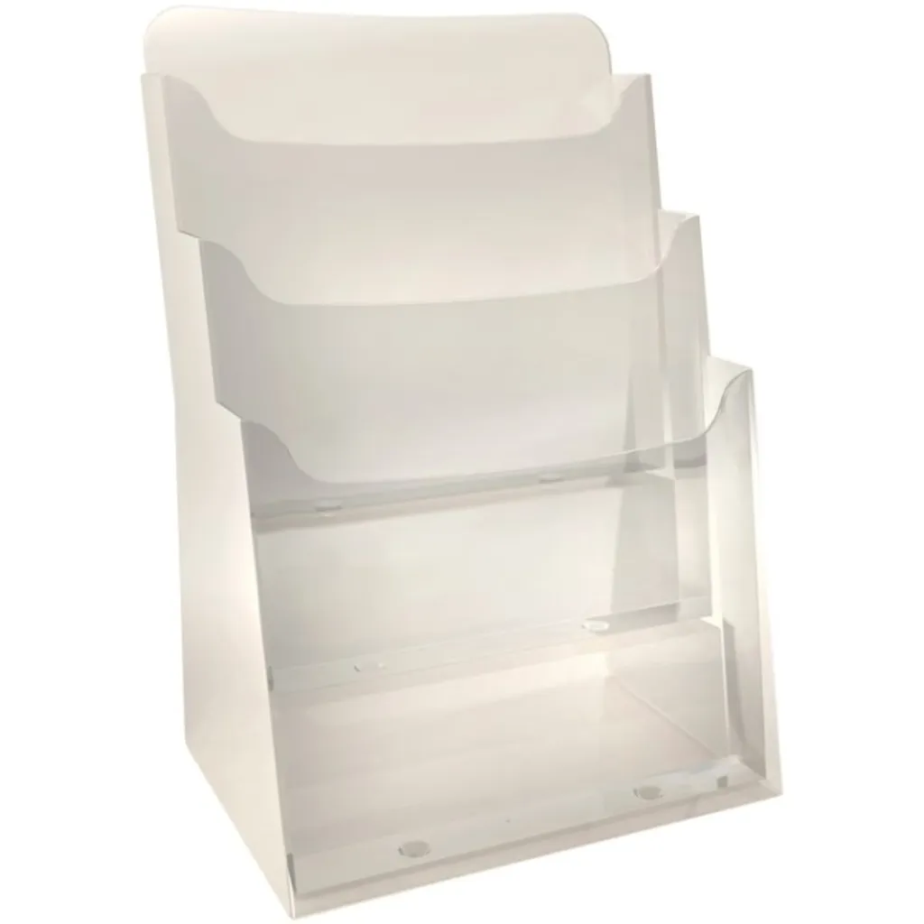 Porte-brochures de table pour salons professionnels et accueils - 6