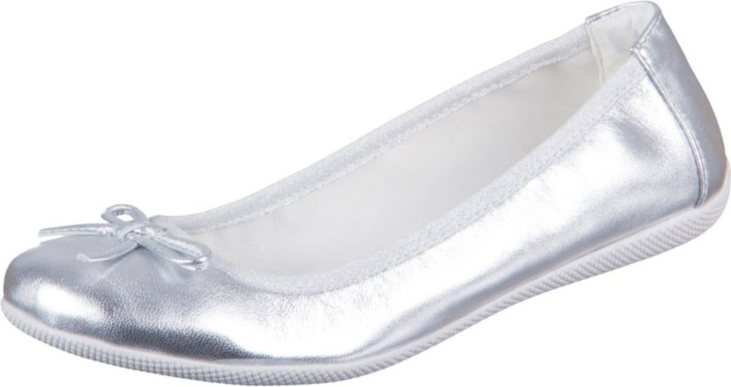 Schuhe Primigi Fantasie flach argento capra laminata 5925233
