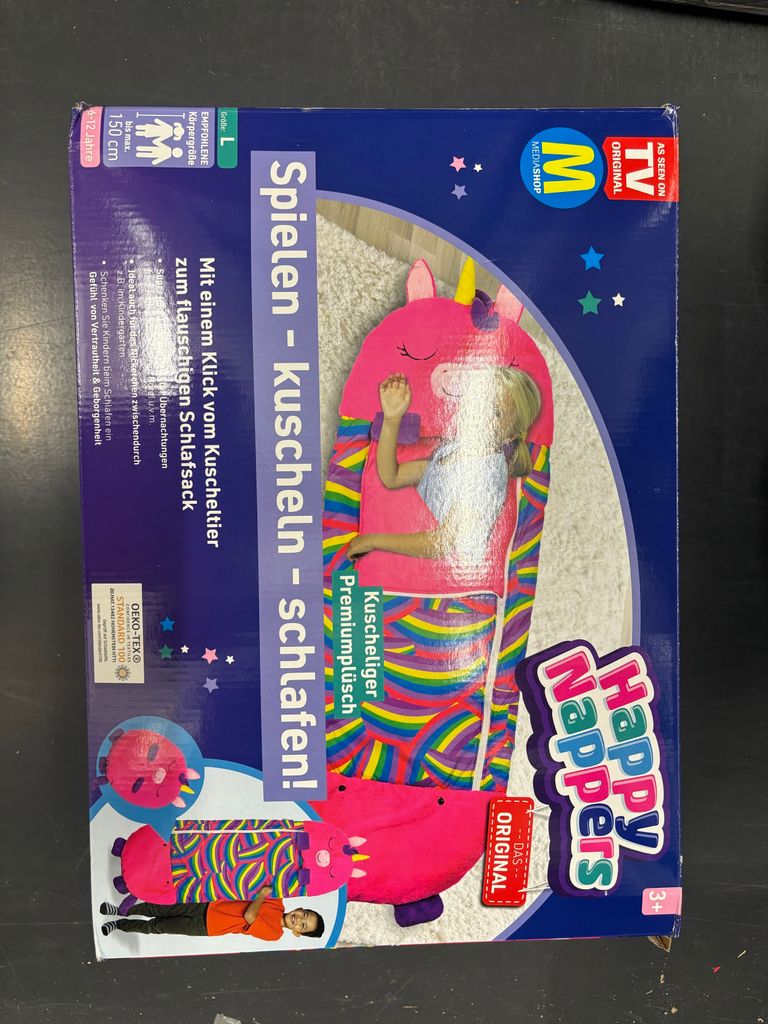 Happy Nappers Einhorn pink | Large 6-12 Jahre | Produktbild 7