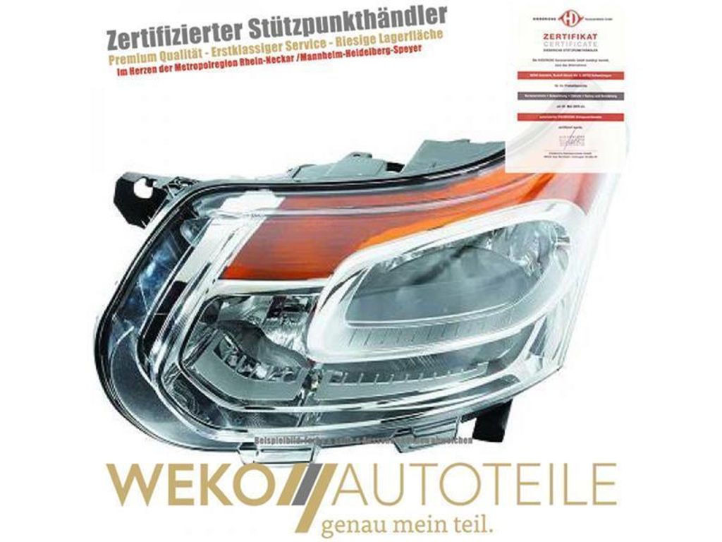 Scheinwerfer links DIEDERICHS 4006683 für CITROËN