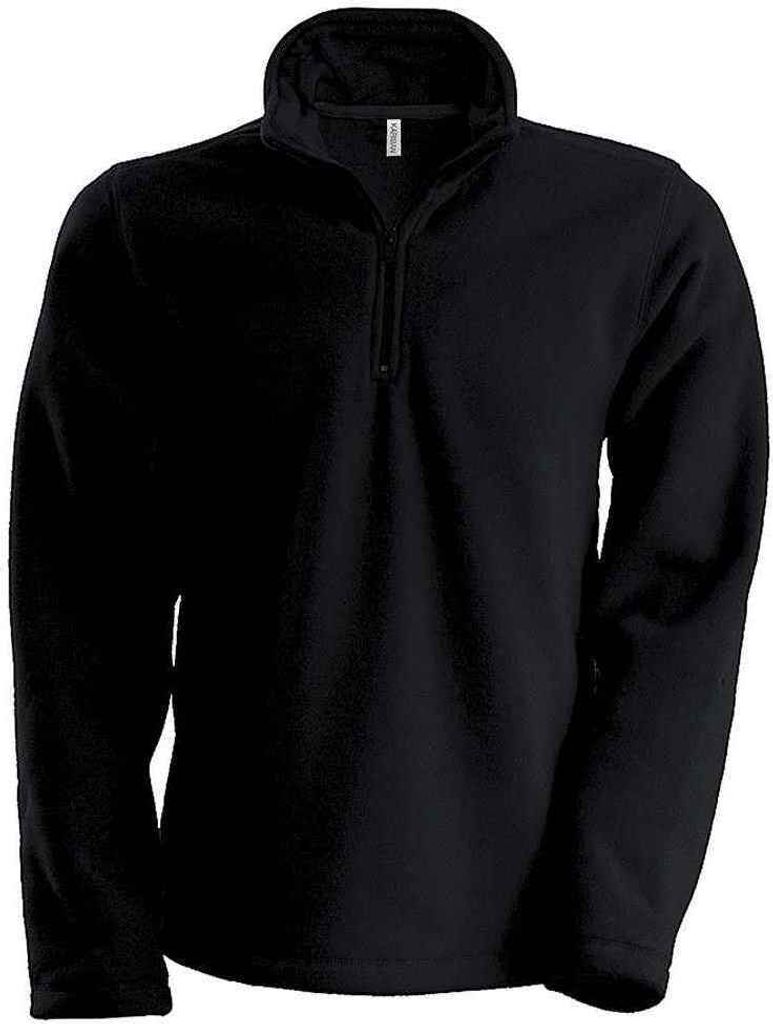Kariban - "Enzo" Fleece-Oberteil für Herren PC6587 (S) (Schwarz)