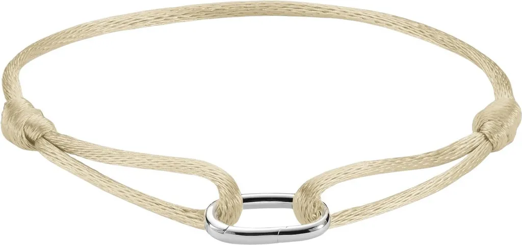 Bracciale Thomas Sabo Connect Beige Argento Riciclato C1210-01