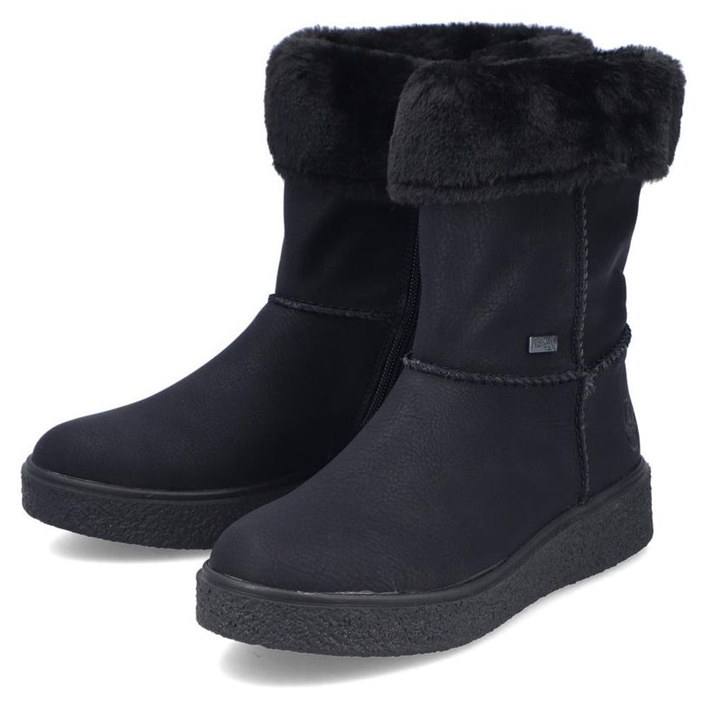 Rieker Damen Stiefelette schwarz, Damen:39 EU Produktbild 