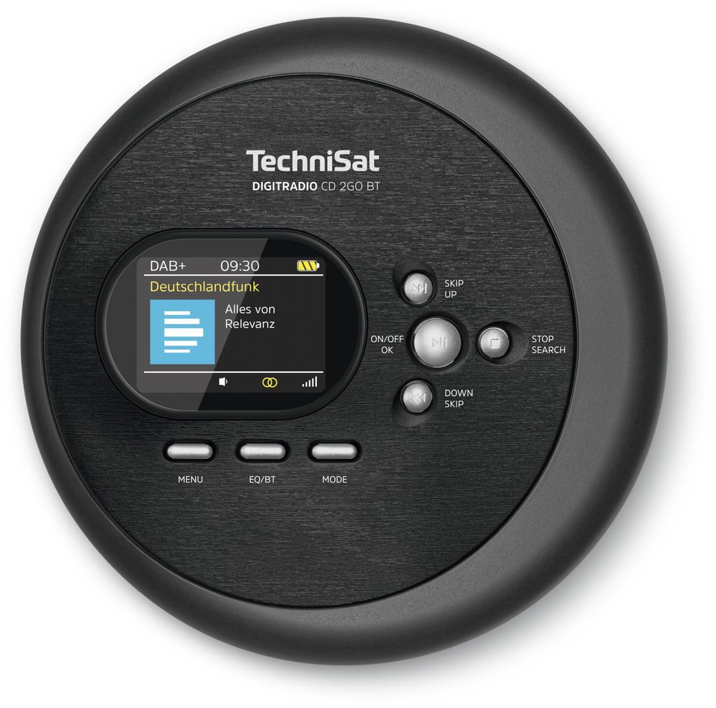 TechniSat DIGITRADIO CD 2GO BT | portabler CD-Player mit Produktbild 