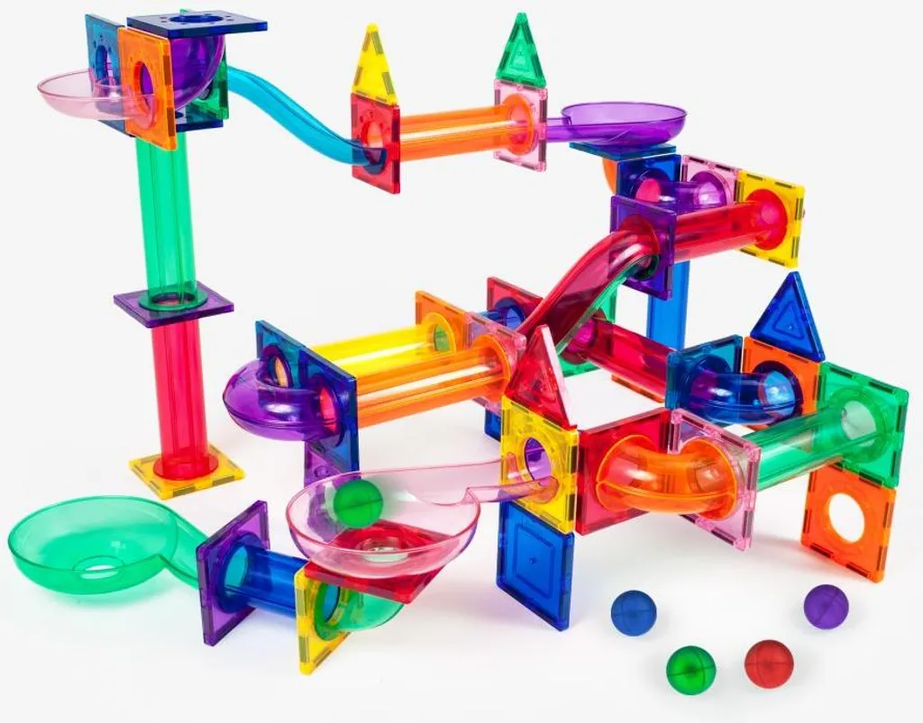 Jeu de construction magnétique Picasso 100 pièces de marbre créatif
