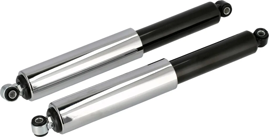 Amortisseur arrière 345mm chrome pour Simson S50 S51 KR51