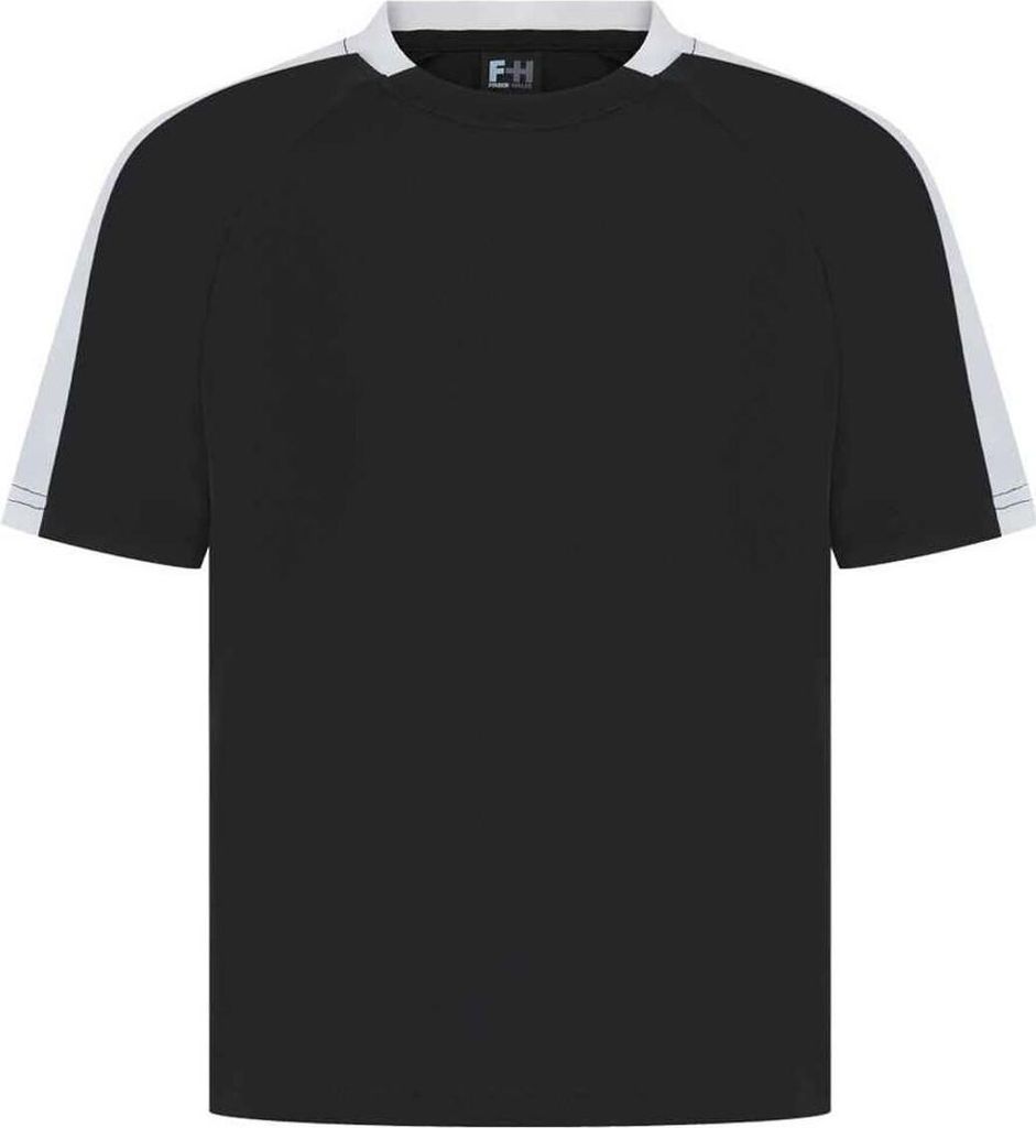 Finden & Hales - T-Shirt für Kinder PC7711 (146-152) (Schwarz/Weiß)