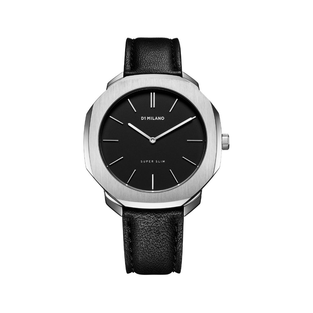 Herrenuhr D1 Milano (Ø 36 mm): Silberfarben