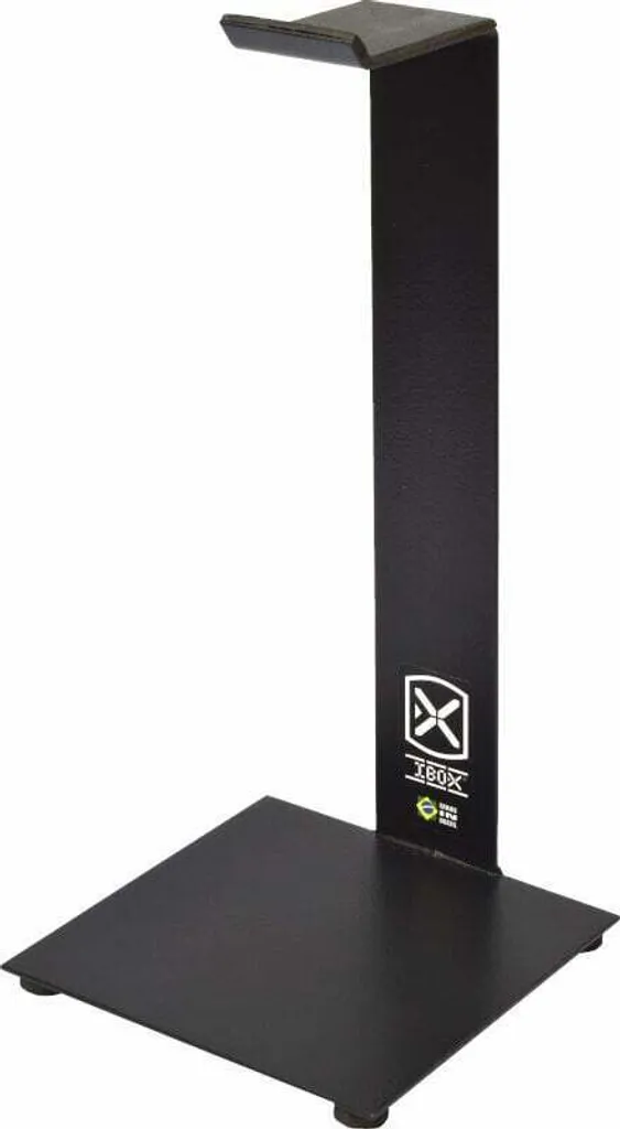 Support Casque iBox IB007BK Antidérapant avec Socle Stable et Noir