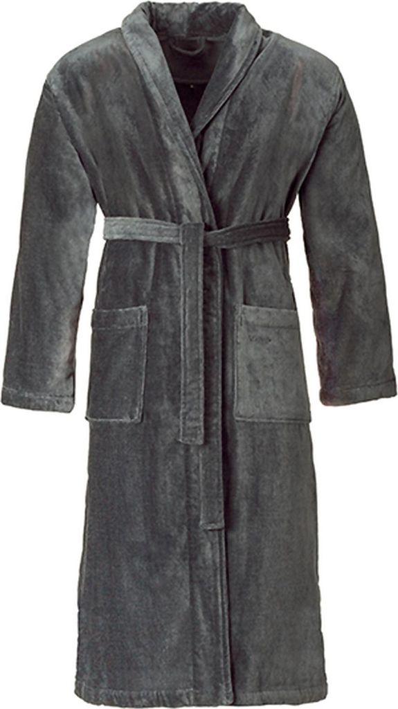 Vossen Herrenbademantel FEELING-L Farbe flanell Größe 56/62 Produktbild 