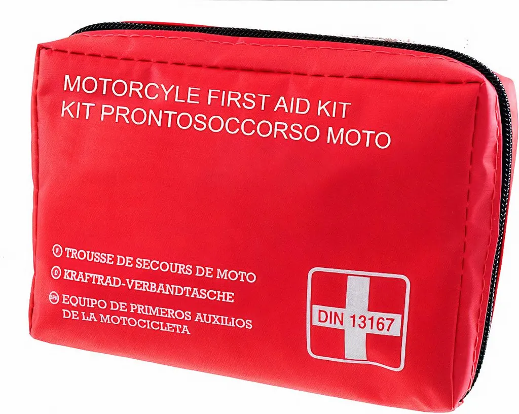 RMS Kit Primo Soccorso Moto Omologato DIN 13167 | Viaggi Europa
