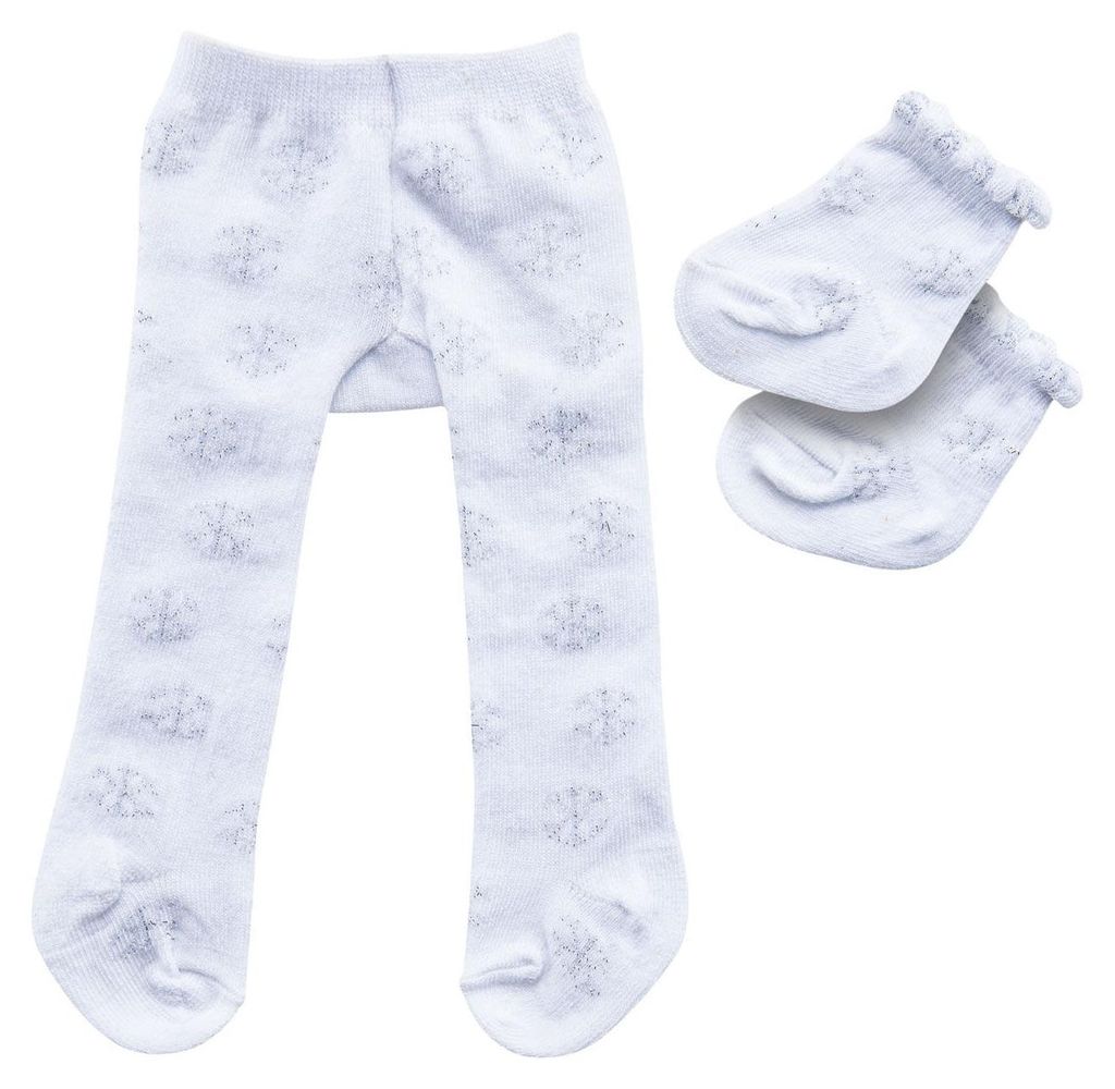 Collants de poupée avec chaussettes Cristal de glace Image du produit 