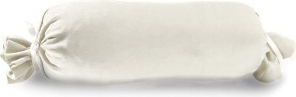 Vario Kissenbezug Jersey für Nackenrolle, weiß, 15 x 40 cm Produktbild 
