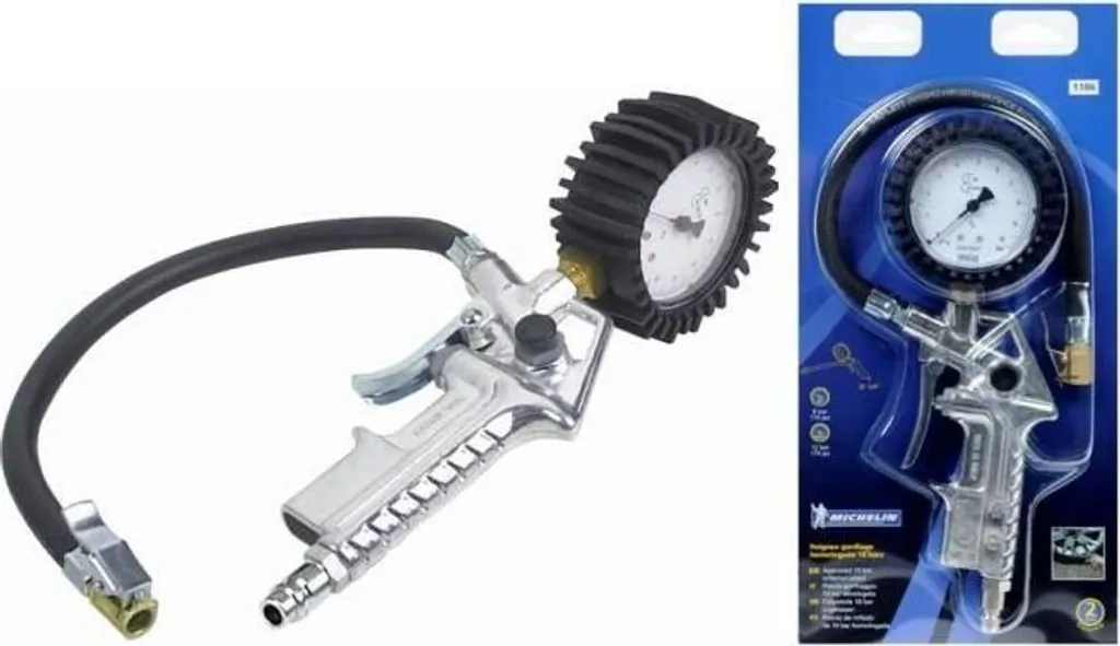 Pistolet de gonflage pneumatique MICHELIN certifié pour pneu de voiture