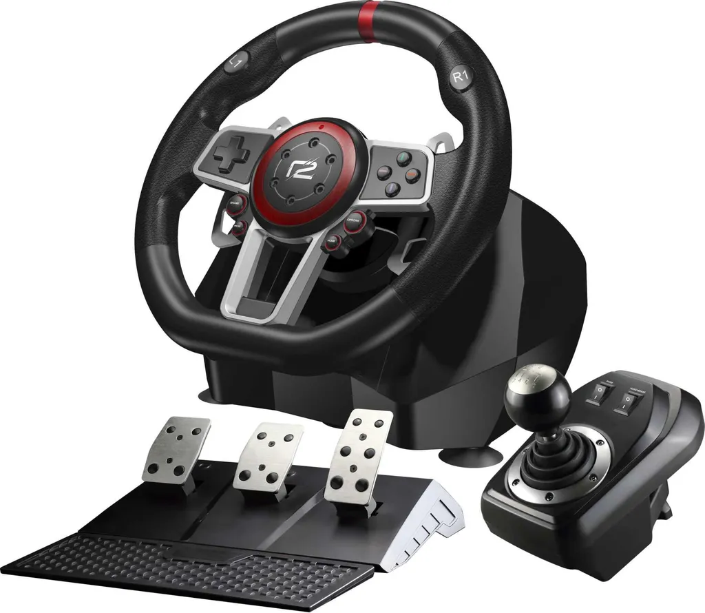 Volant simulation automobile pour console Switch et PS4 de qualité Pro - 6