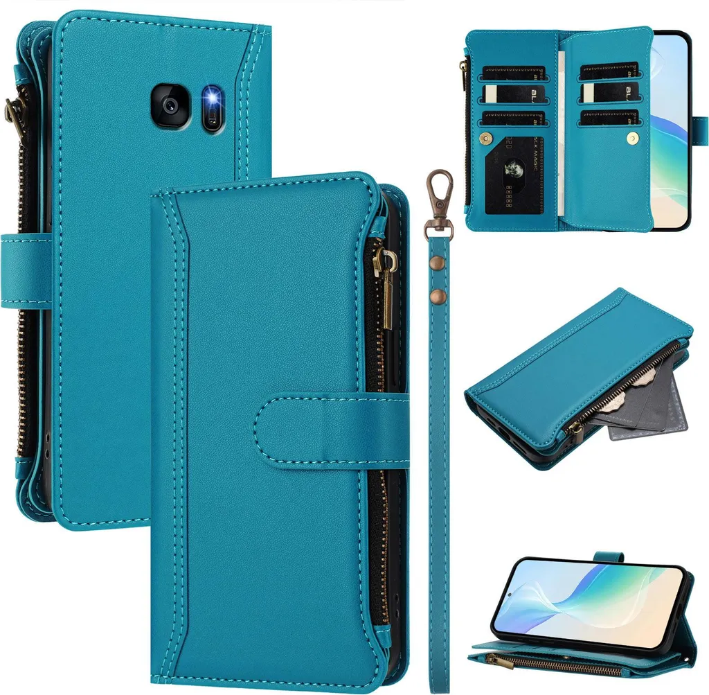 Cuson arrone Retro Vera Pelle Case per Artfone C1+ Seniorenhandy 1.77 Custodia Caso Preiu