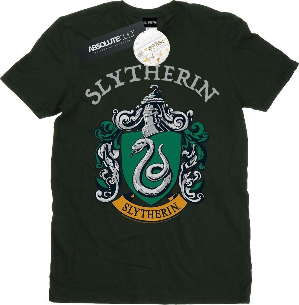 Harry Potter - "Slytherin" T-Shirt für Damen BI27507 (XXL) (Tannengrün)