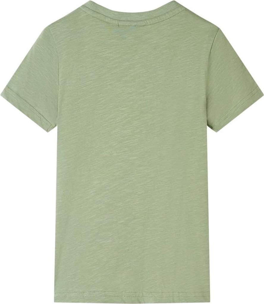 vidaXL Kinder-T-Shirt Helles Khaki 140
