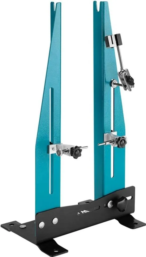 Banc de centrage pour jante de vélo et support d'entretien professionnel